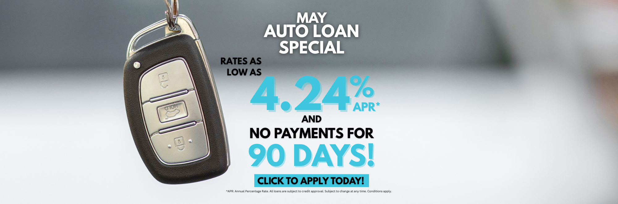 May Auto Loan Special!